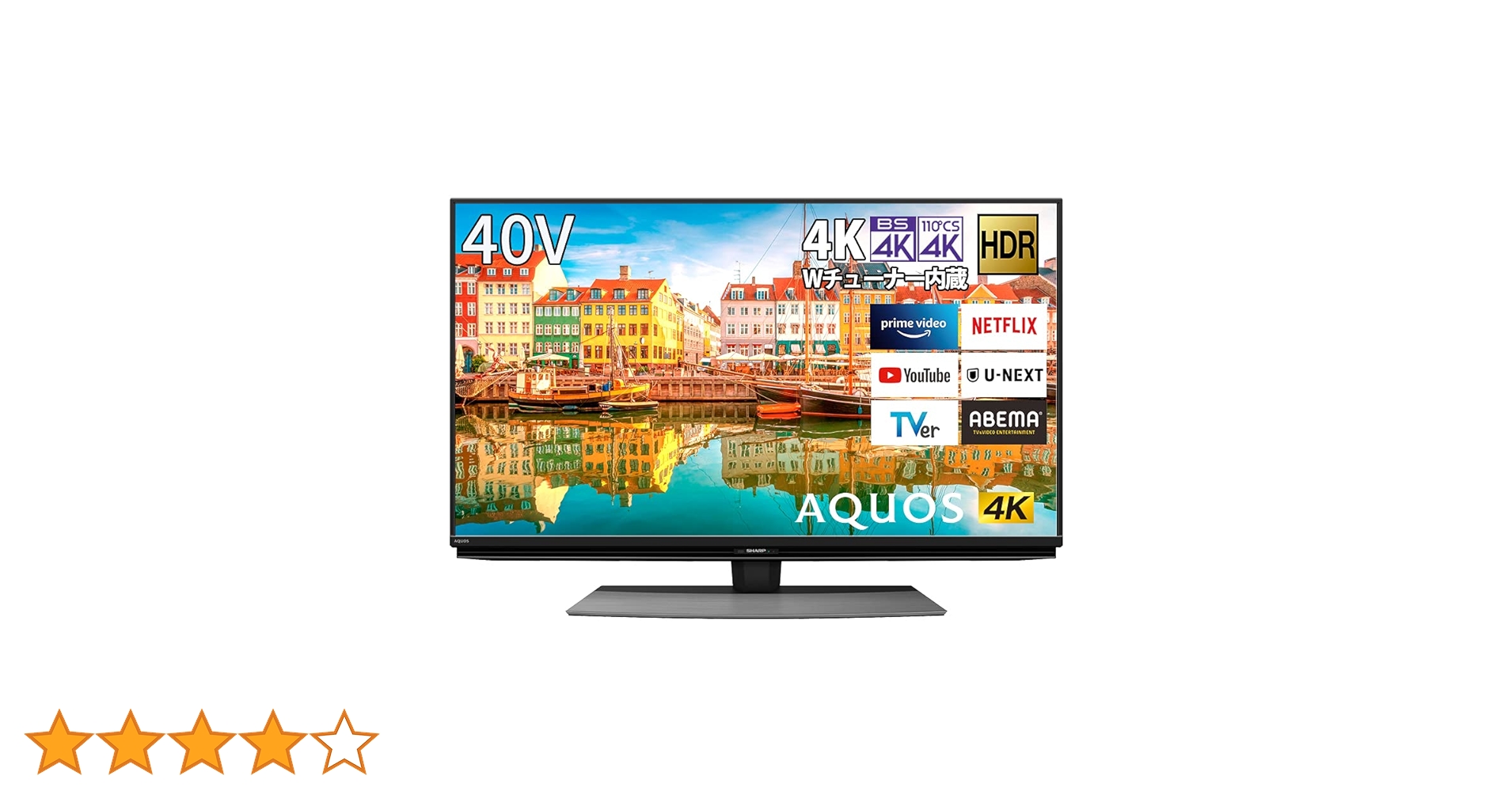 シャープ 液晶テレビ 40V型 AQUOS 4T-C40CL1 西川善司の大画面☆マニア】絶滅危惧種!? デスクトップにも